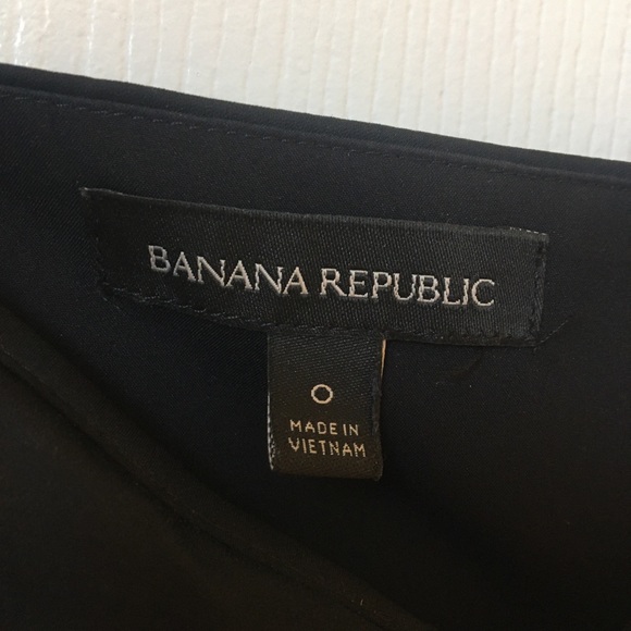 Banana Republic Strappy Drape Front Dress - Black - Picture 5 of 7